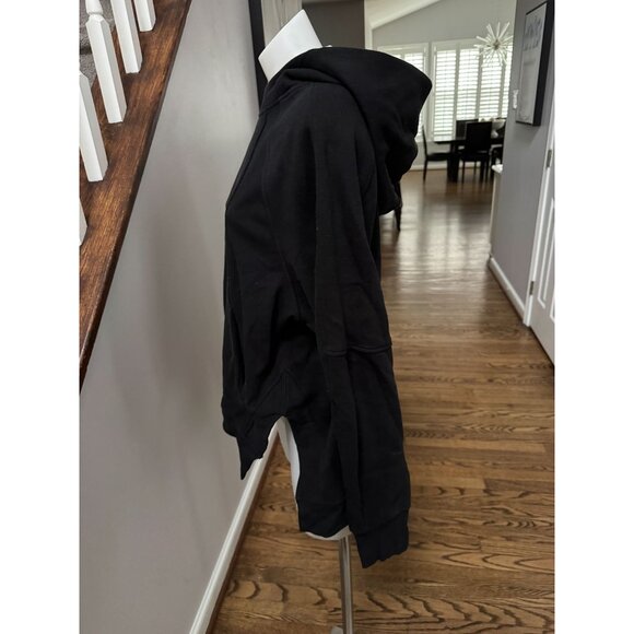 Lululemon Black Scuba Oversized Side-Slit Hoodie Size M/L - Picture 3 of 4